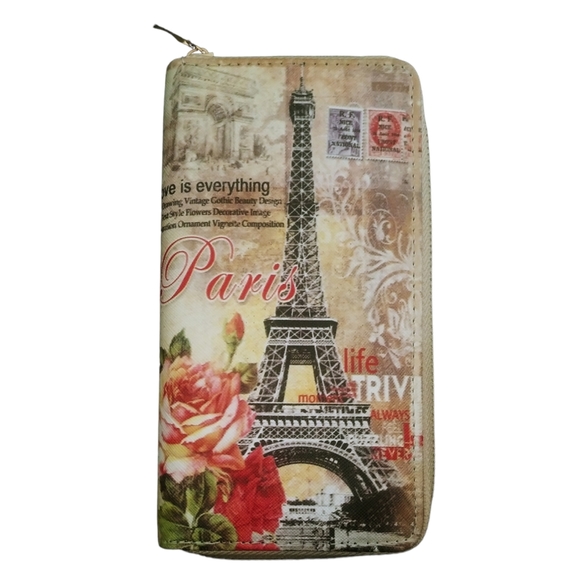 Handbags - Zip Paris Wallet